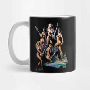 Vintage Warrion Amazon Women Mug